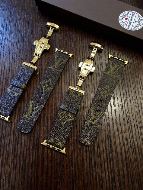 real louis vuitton apple watch band